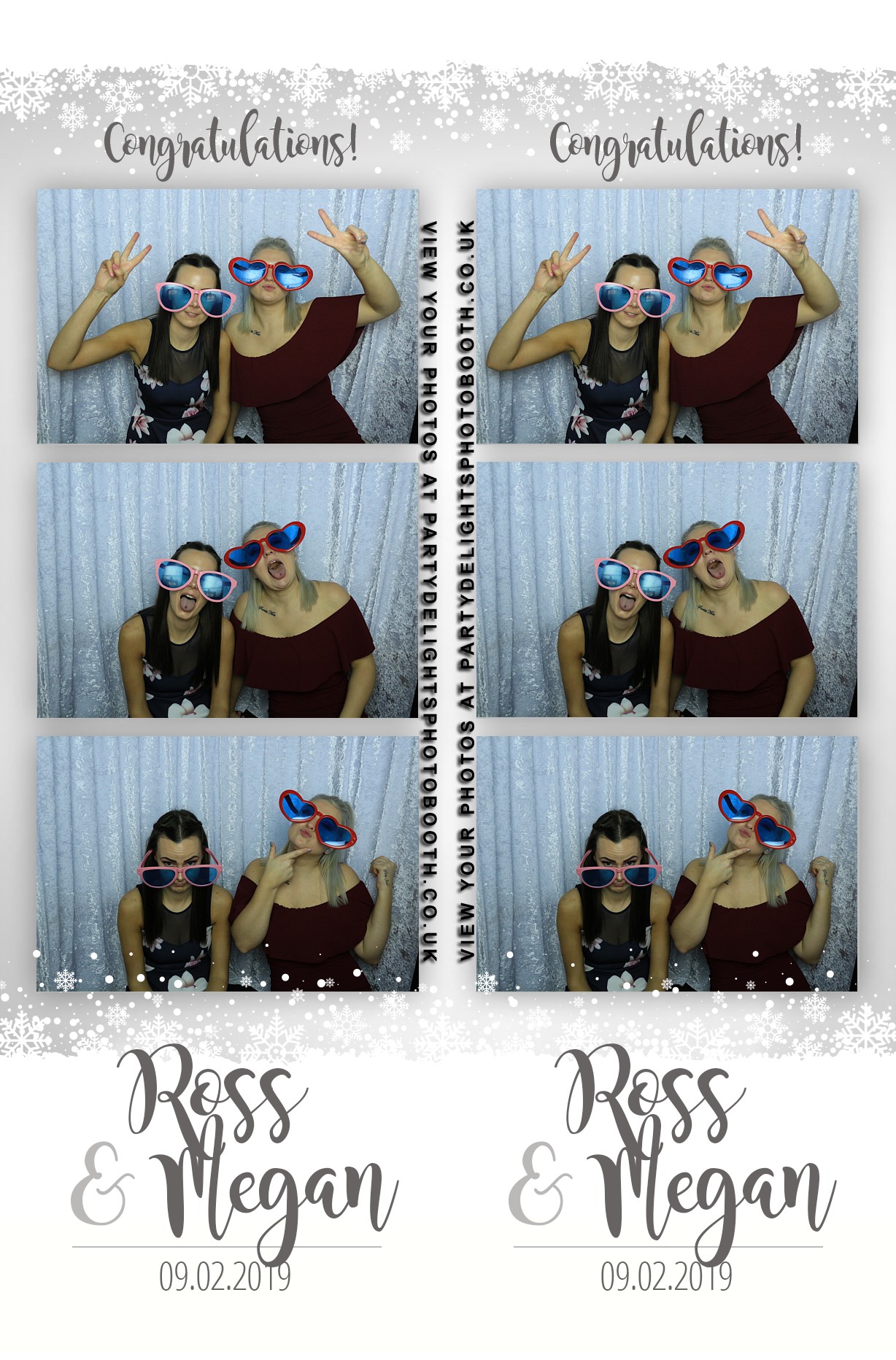 Ross and Megan’s Wedding - Prints | View more photos from the event at gallery.partydelightsphotobooth.co.uk/u/PartyDelightsPhotoBooth/Ross-and-Megan’s-Wedding-Prints